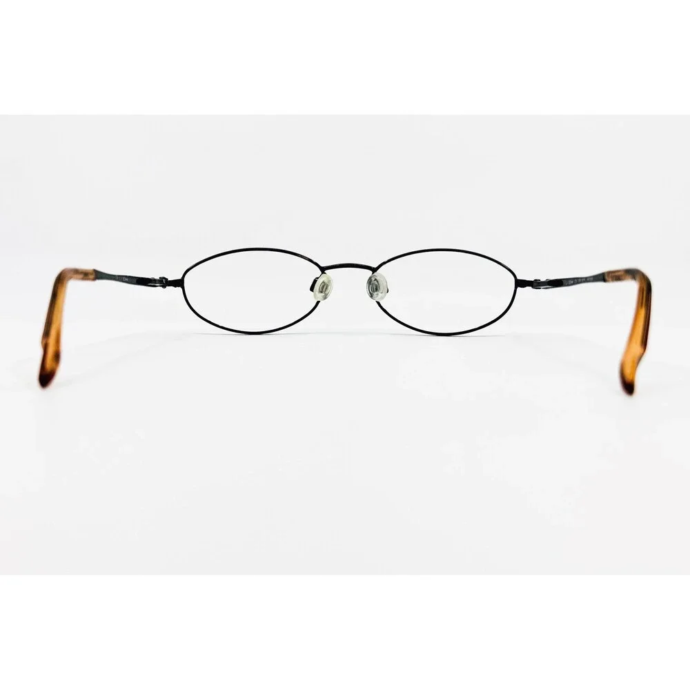Ocean Pacific Eyeglass Frames Womens Black Oval L130MM 46-17-130